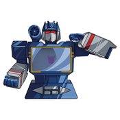 Transformers Soundwave Bust PX Resin Business Card Holder