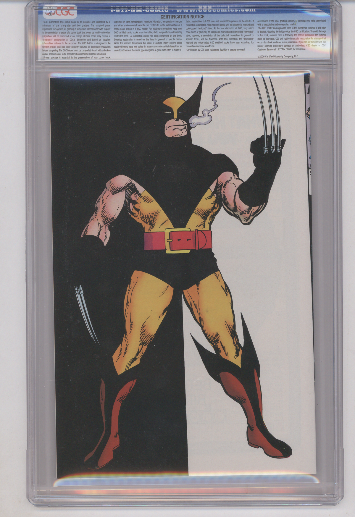 Wolverine #1 CGC Graded 9.4