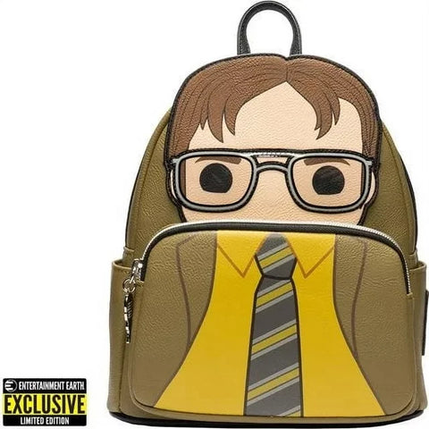 Loungefly The Office Dwight Schrute POP Mini Backpack