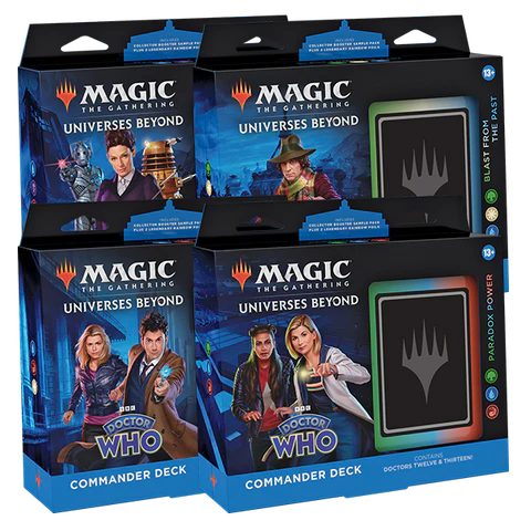 Magic the Gathering Doctor Who Commander Decks- YOU CHOOSE!