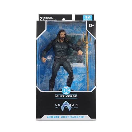 DC Multiverse Aquaman and the Lost Kingdom Movie Aquaman with Stealth Suit 7-Inch Scale Action Figure