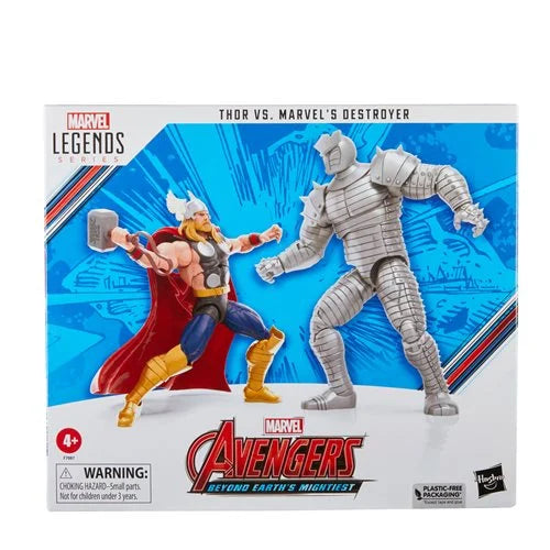 Avengers 60th Anniversary Marvel Legends Thor vs. Marvel's Destroyer