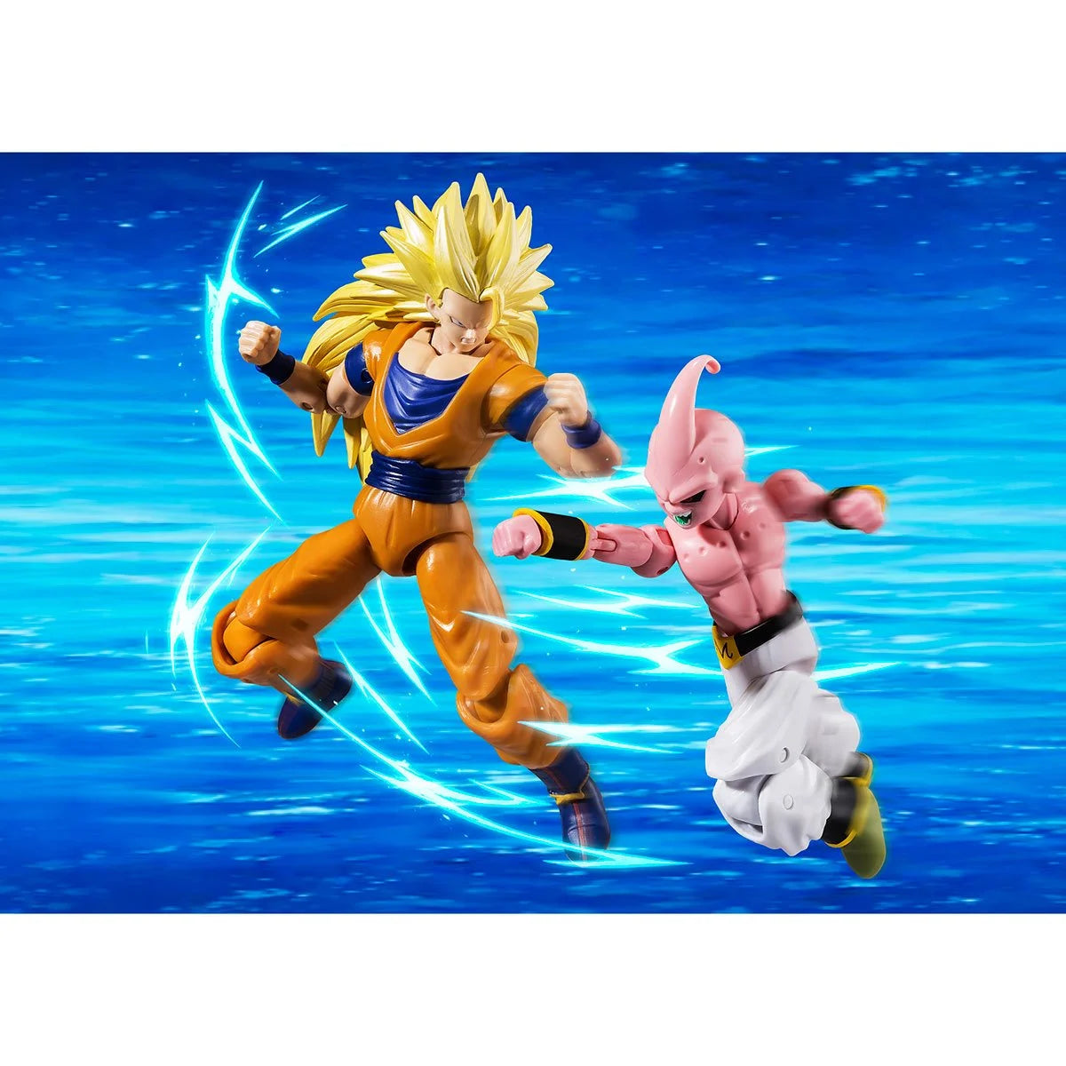 Dragon Ball Z Dragon Stars Battle Pack Super Saiyan 3 Goku vs Majin Buu Final Action Figure 2-Pack