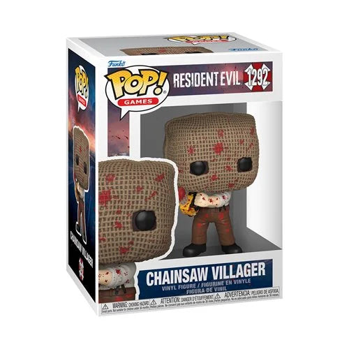 Resident Evil Chainsaw Villager Funko Pop! Vinyl Figure #1292
