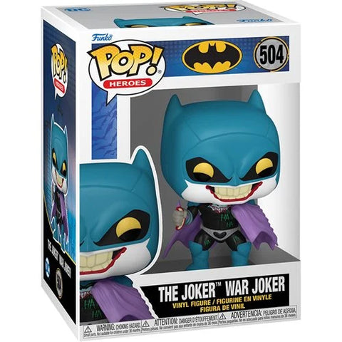 Batman War Zone The Joker War Joker Pop! Vinyl Figure #504