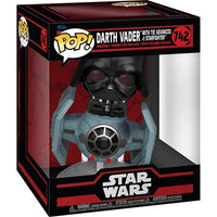 Star Wars Dark Side Vader with TIE Fighter Deluxe Pop! Rides