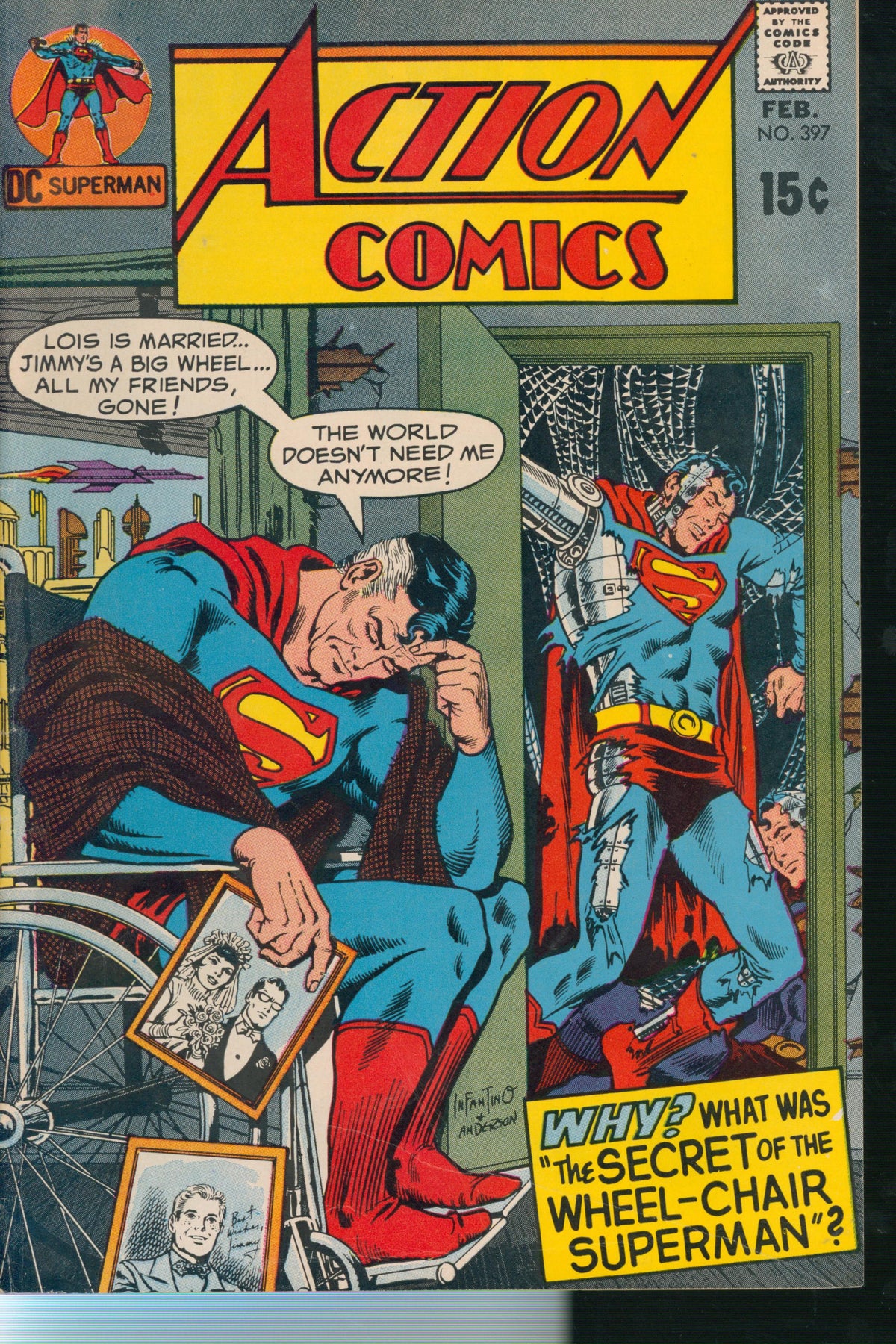 Action Comics #397 (1971) front cover