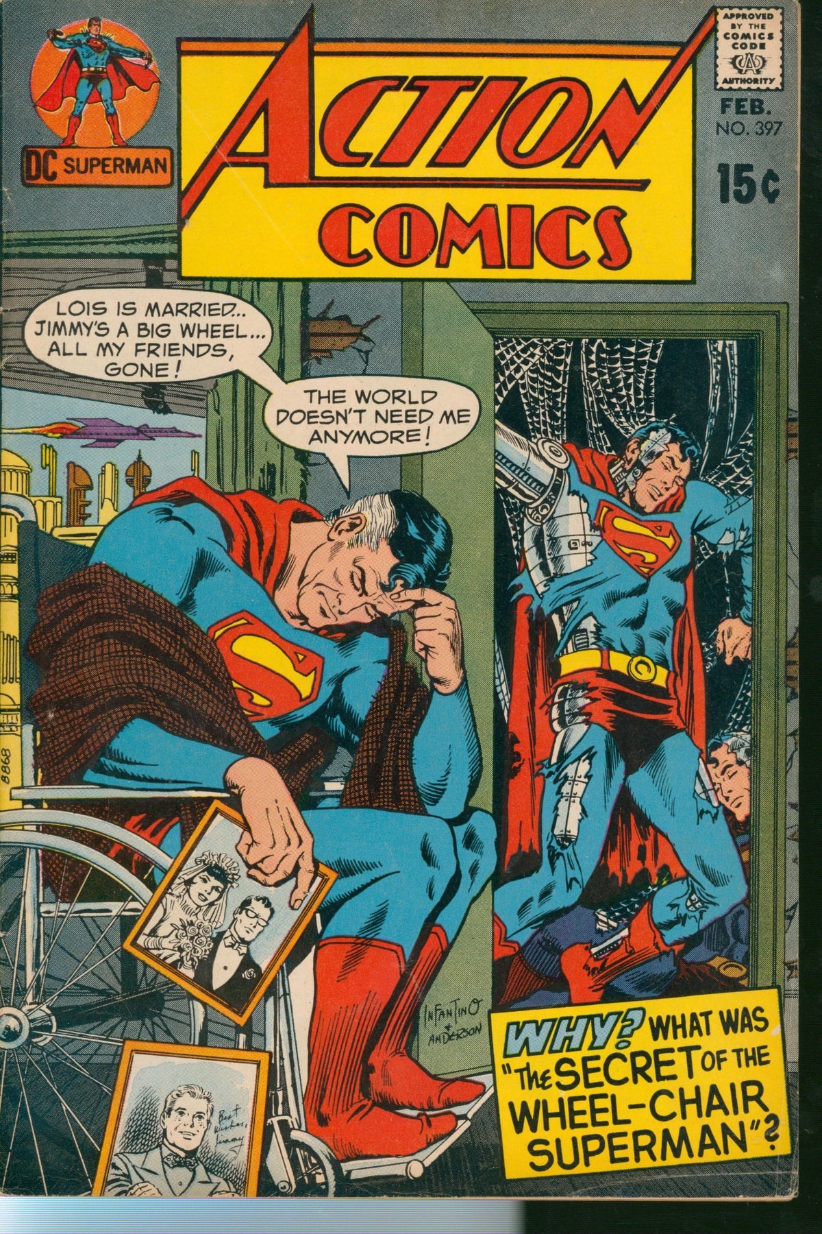 Action Comics #397 (1971) front cover