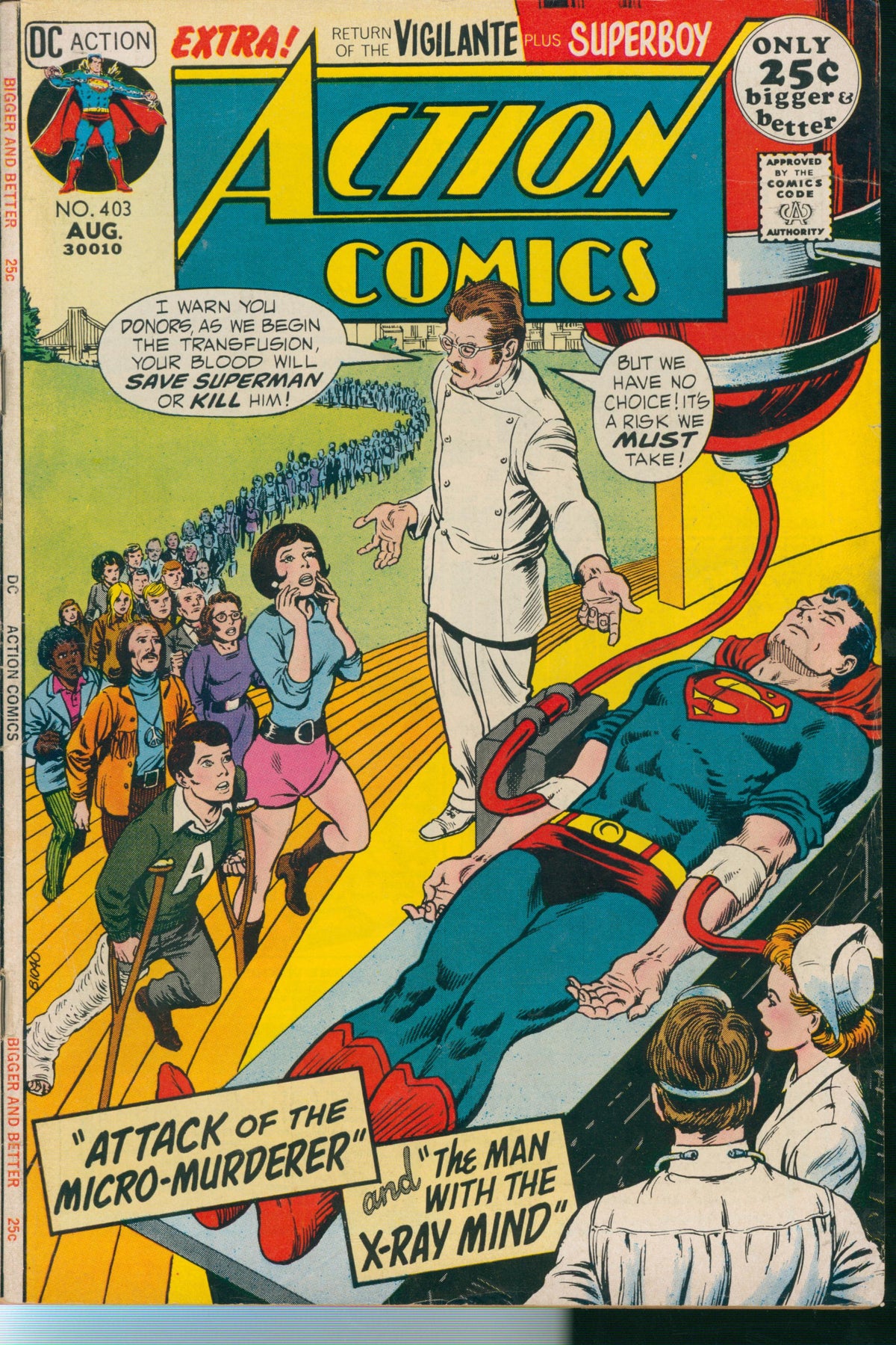 Action Comics #403 (1971) front cover