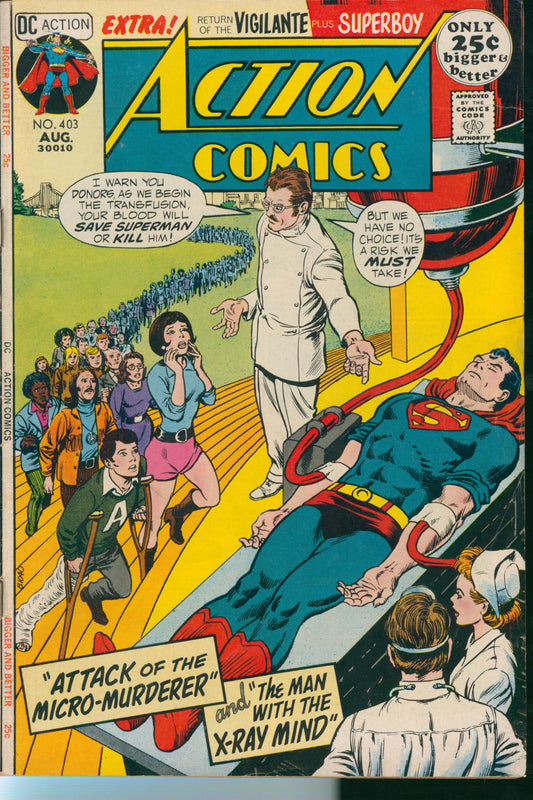 Action Comics #403 (1971) front cover