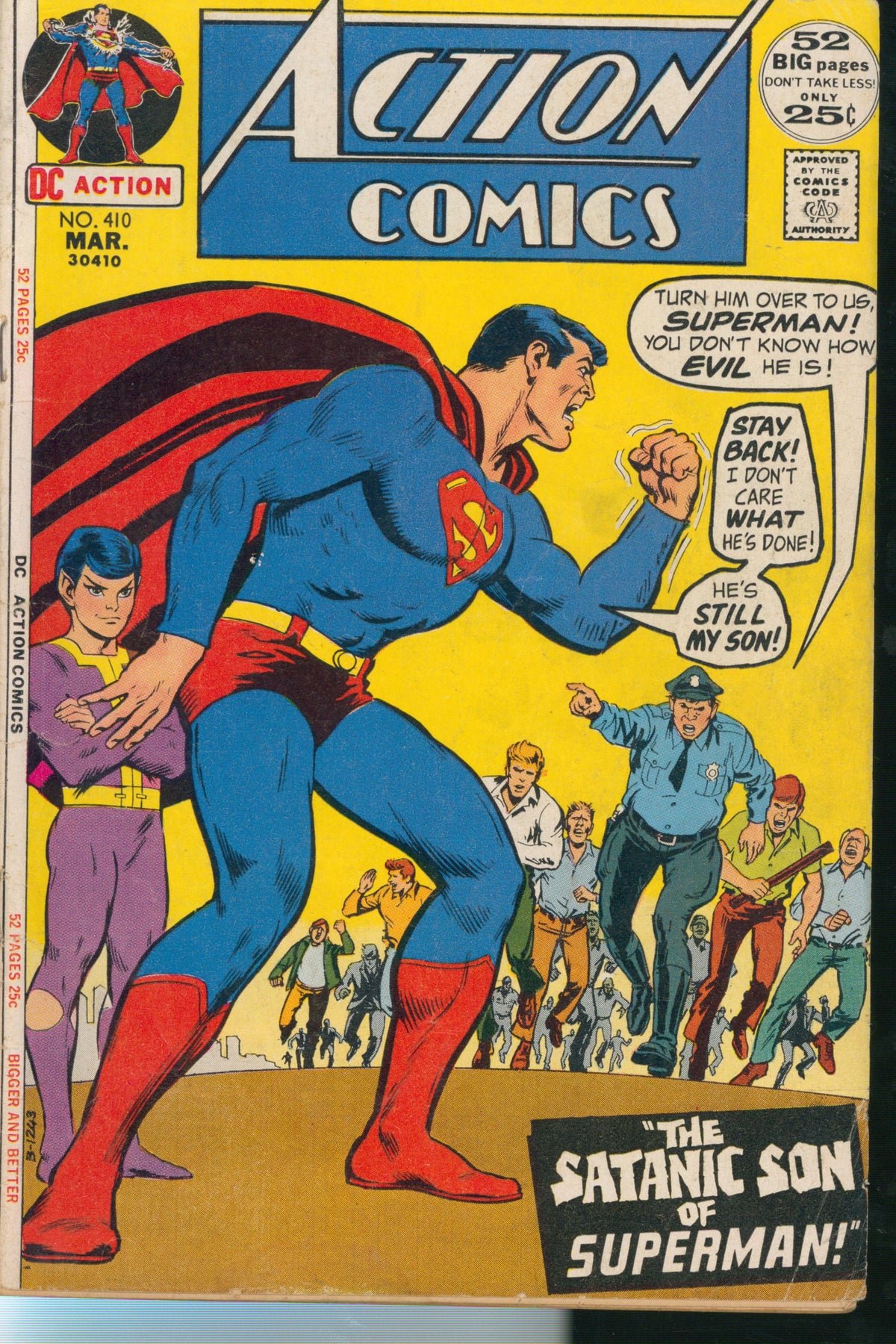 Action Comics #410 (1972) front cover