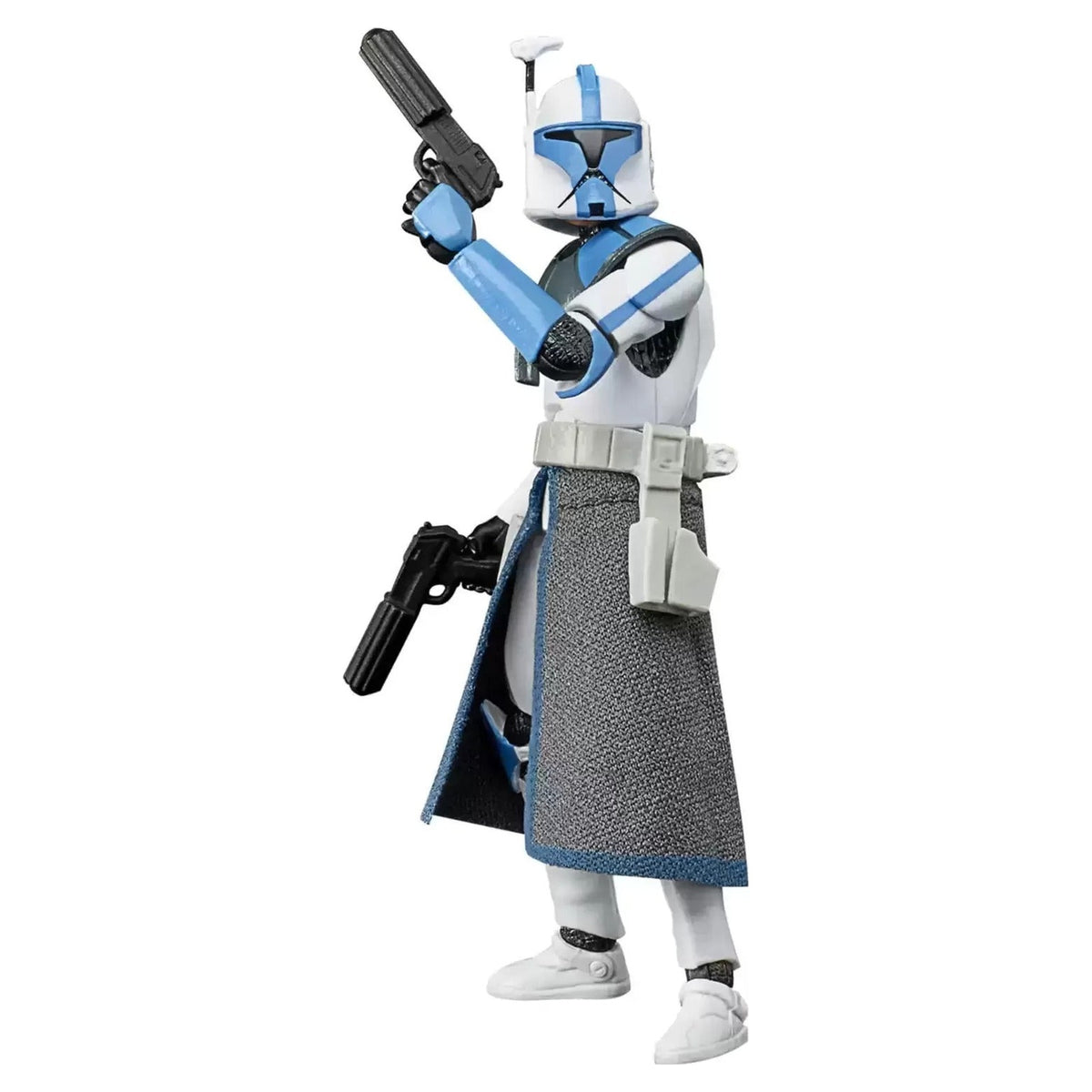 Stock photo - Hasbro Star Wars Vintage Collection blue ARC Trooper VC212 F5419, figure pose 1