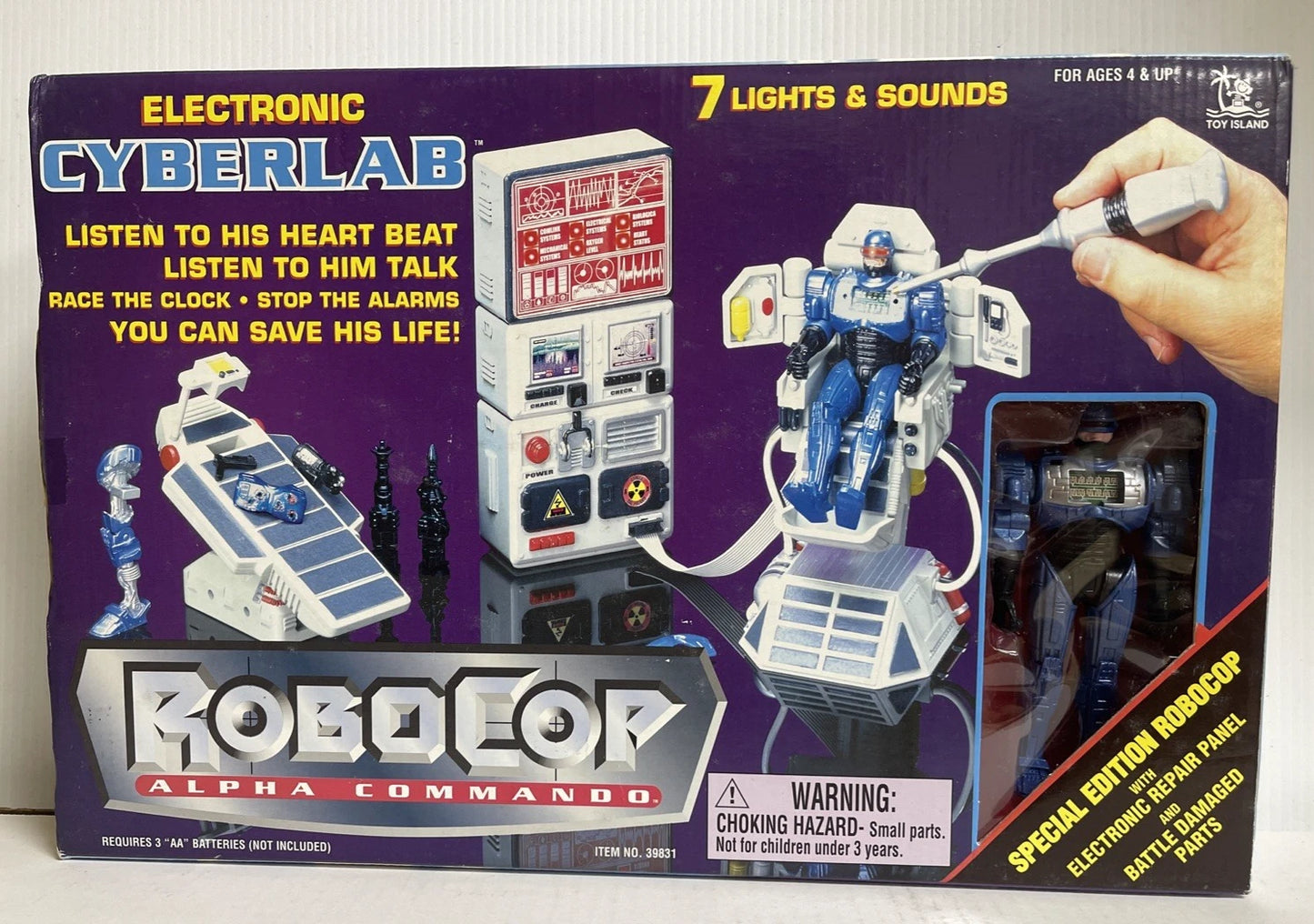 Robocop Alpha Commando Electronic Cyberlab 1998 NIB