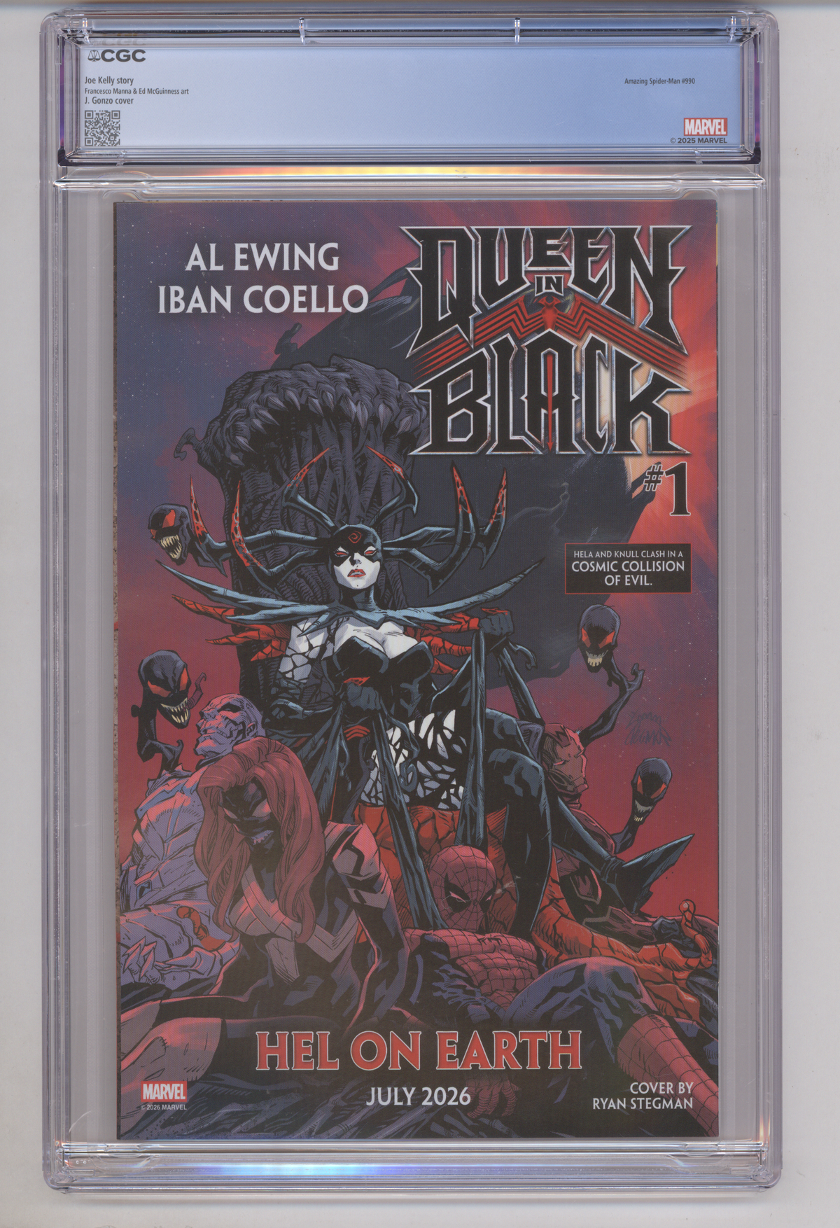 Amazing Spider-Man #26 CGC Graded 9.8 Gonzo Variant Cover
