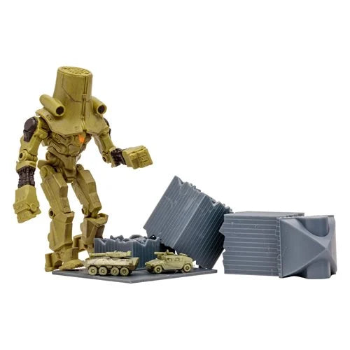 Pacific Rim Jaeger Cherno Alpha 4-Inch Scale Action Figure with Comic Book