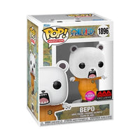 One Piece Bepo Bear Flocked Funko Pop! Vinyl #1896 AAA Exc.