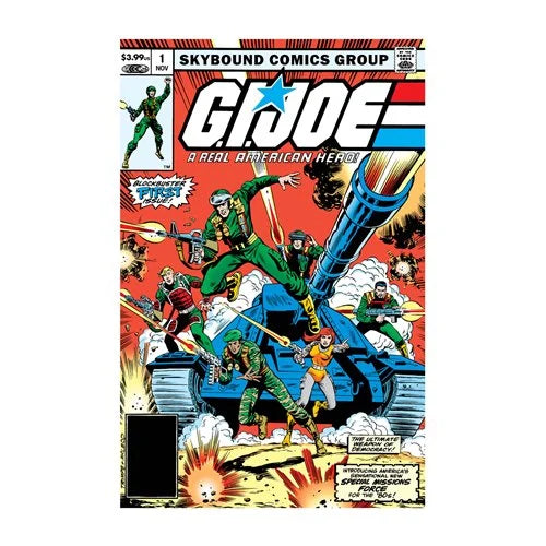 G.I. Joe Cobra Commander Skybound Comic Box Series #1 3 3/4-Inch ReAction+ Figure