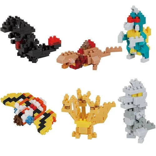 Godzilla Volume 1 Nanoblock Mininano Figure Set of 6