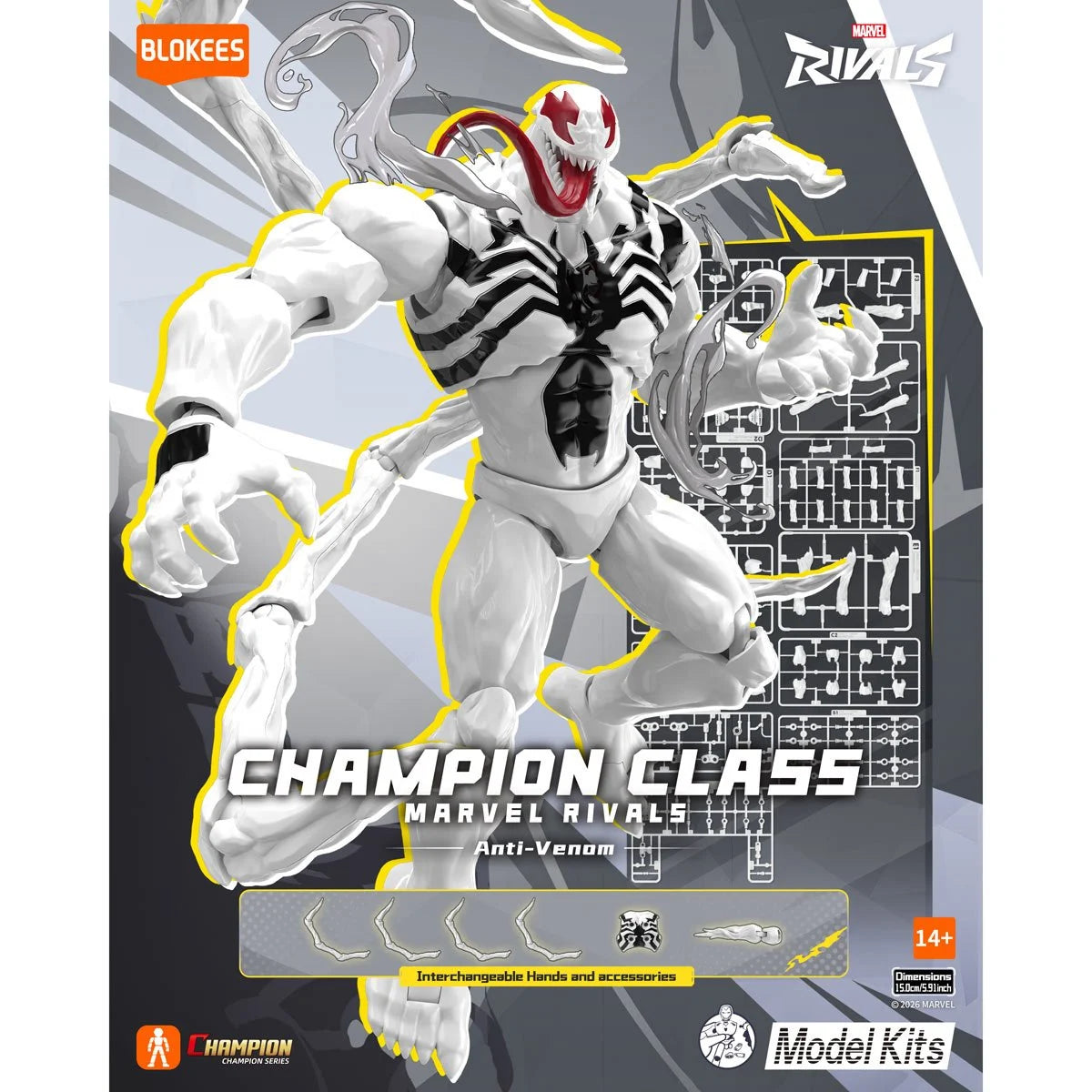 Marvel Rivals Anti-Venom Champion Class Blokess Model Kit