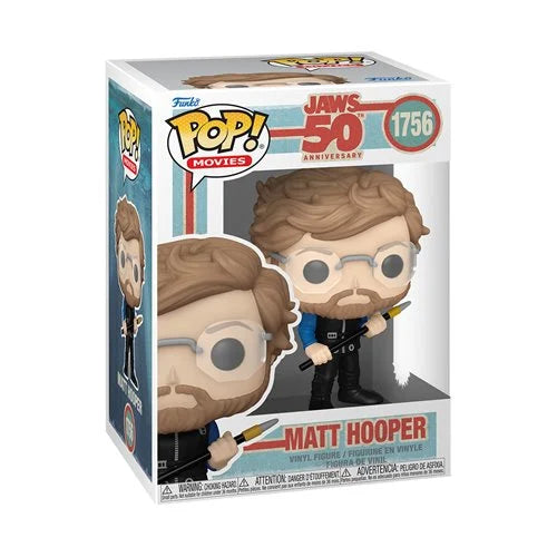 Jaws 50th Anniversary Matt Hooper Funko Pop! Vinyl Figure