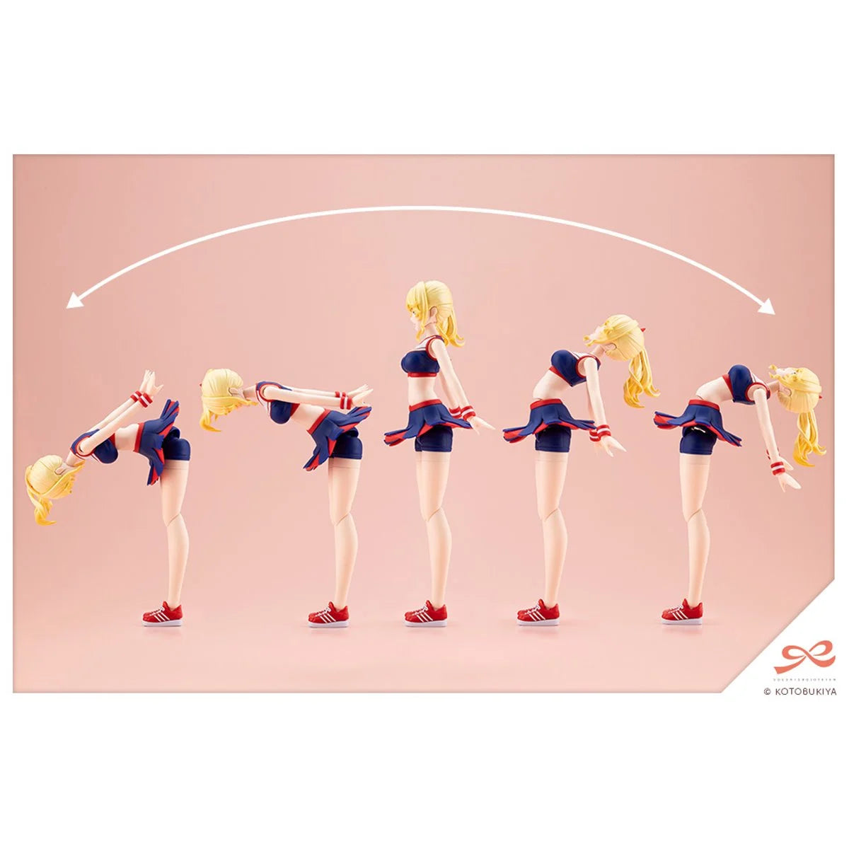 Sousai Shoujo Teien Seira Ichijo Cheerleading Costume Dreaming Style Vitamin Yell Verison 1:10 Scale Model Kit