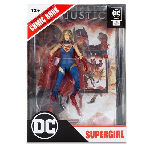 Injustice 2 Page Punchers Wave 2 Supergirl 7-Inch Scale Action Figure with Injustice Comic Book