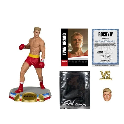 Movie Maniacs Rocky Wave 3 Ivan Drago 6-Inch Posed Figure