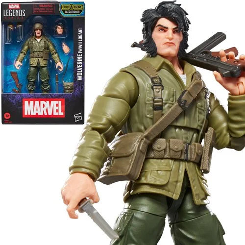 Marvel Legends Series Wolverine (WWII Logan) X-Men Comics 6-Inch Action Figure