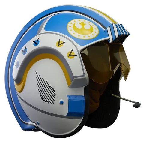 Star Wars The Black Series Carson Teva Premium Electronic Helmet Prop Replica