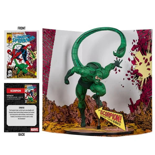 Marvel Wave 7 Spider-Man Amazing Spider-Man #318 1:10 Scale Posed Figure with Scene