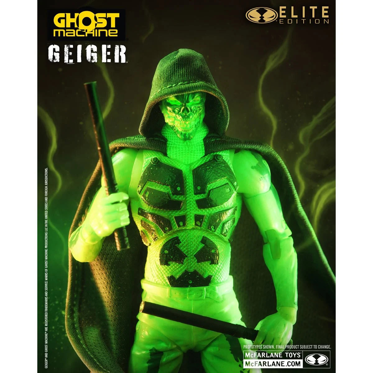 Geiger Ghost Machine McFarlane Elite Edition #15 7-Inch Deluxe Action Figure
