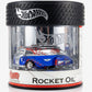 Hot Wheels 2004 Petersen Automotive Museum Oil Can Rocket Oil Tanker Blue