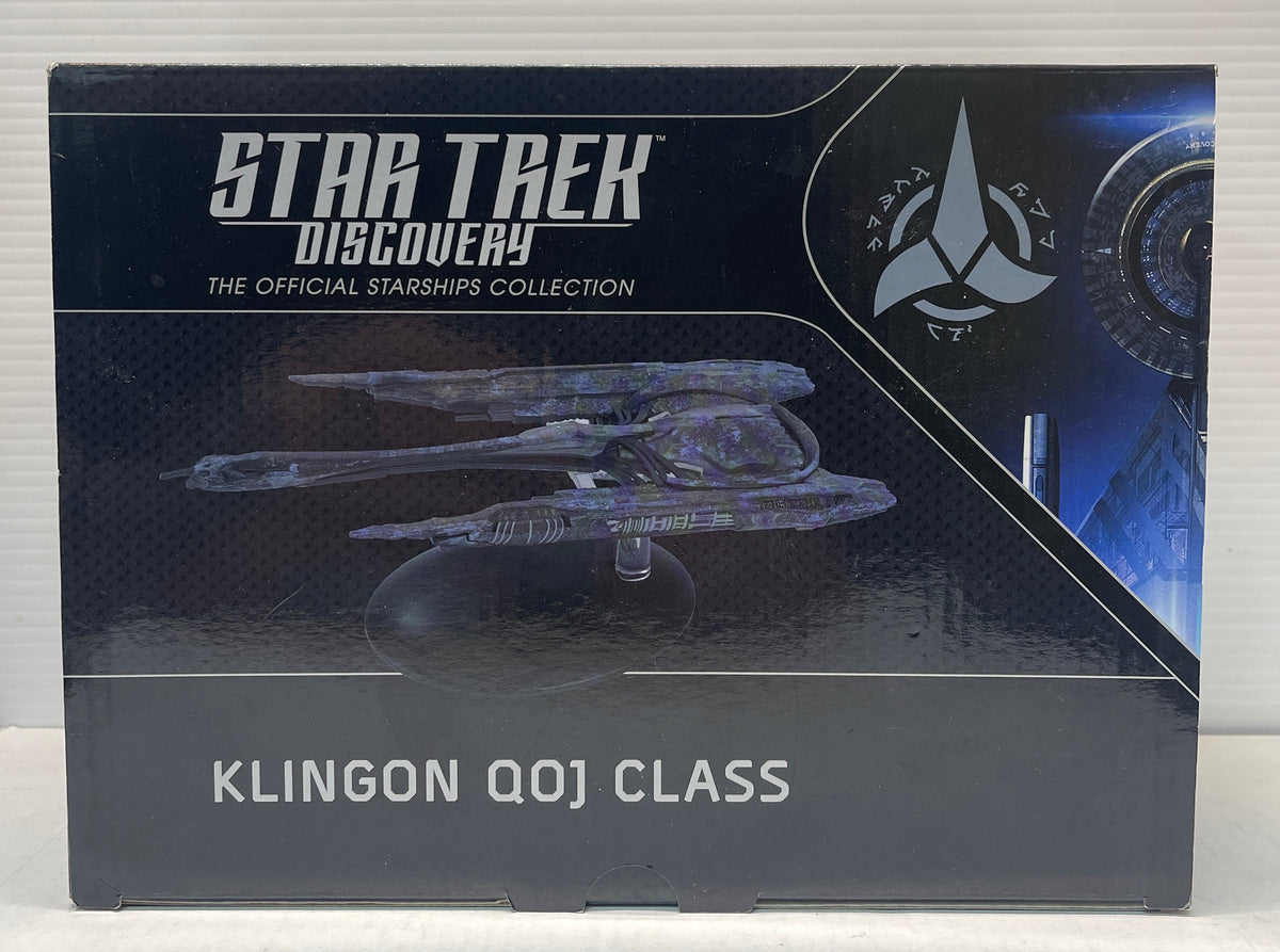 KLINGON QOJ CLASS STAR TREK DISCOVERY OFFICIAL STARSHIPS COLLECTION EAGLEMOSS XL