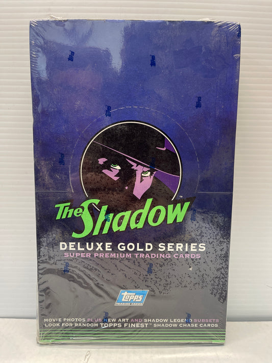 The Shadow Topps Deluxe Gold Series Super Premium Trading Cards 1994 Box