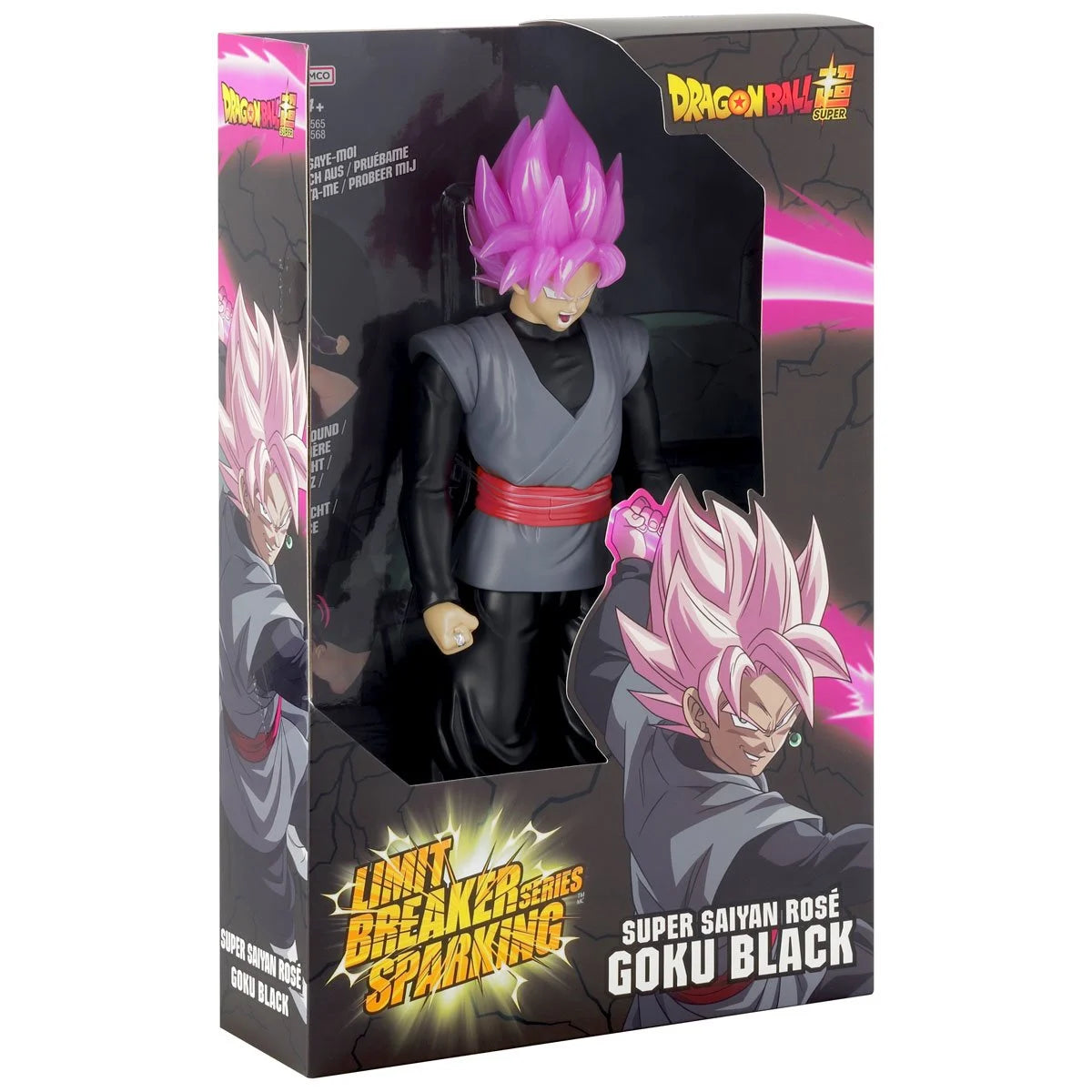 Dragon Ball Limit Breaker Sparking Series Super Saiyan Rose Goku Black 12-Inch Action Figure