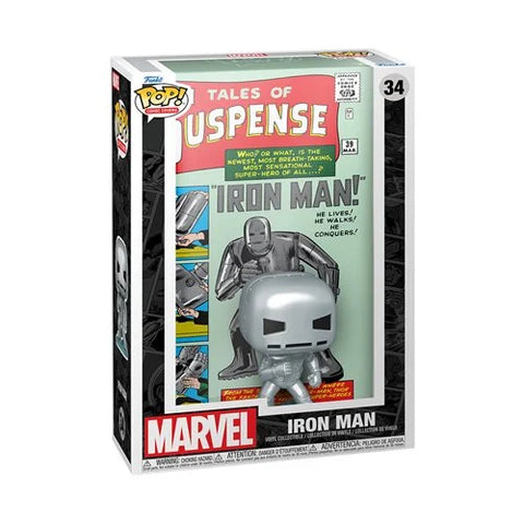 POP Marvel Tales of Suspense #39 Iron Man Comic Cover#34 with Case