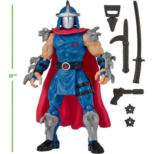 Teenage Mutant Ninja Turtles x G.I. Joe Shredder x Cobra Commander Action Figure