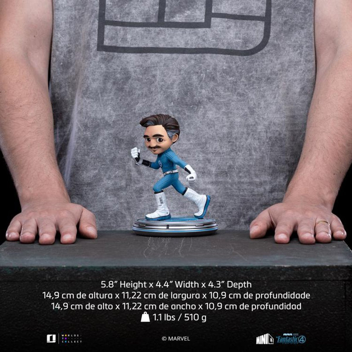 The Fantastic Four: First Steps Mr. Fantastic MiniCo Vinyl Figure