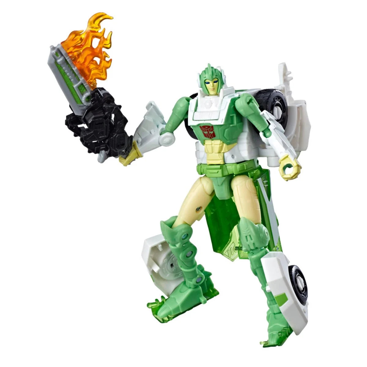 Transformers Generations War for Cybertron: Siege Deluxe Class WFC-S15 Autobot Greenlight with Dazzlestrike