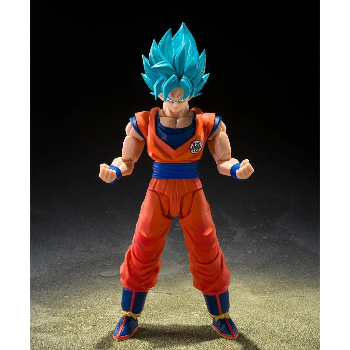 Dragon Ball Super Saiyan God Super Saiyan Son Goku Blue Power Transcending Limits S.H.Figuarts Action Figure