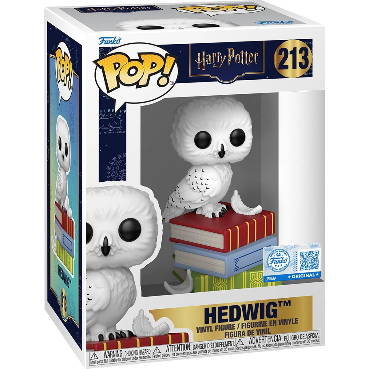 Harry Potter Hedwig on Books Funko Pop! Vinyl Figure #213 - Specialty
