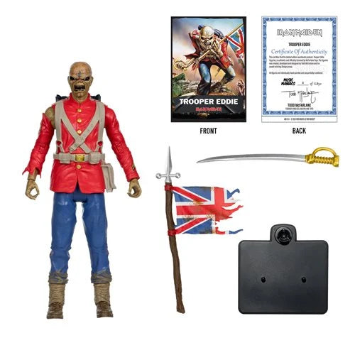 Music Maniacs Rock Wave 2 Trooper Eddie 6" Action Figure Mcfarlane