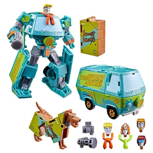 Scooby-Doo Transformers Mysterious Prime & Automutt Action Figure Set
