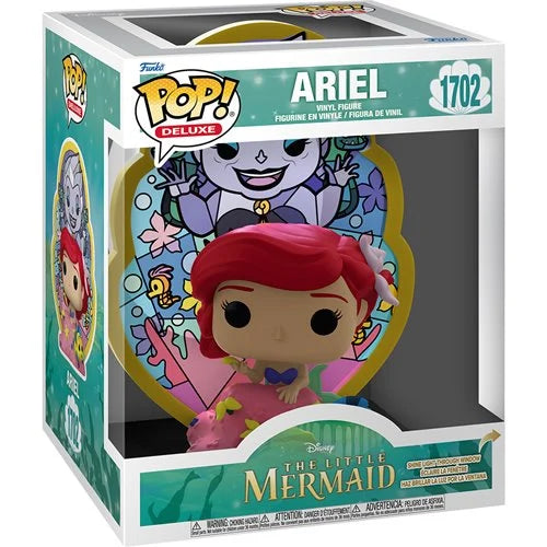 The Little Mermaid Ariel Stained Glass Deluxe Funko Pop! Vinyl Figure #1702