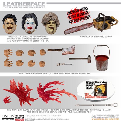 Leatherface Texas Chainsaw Massacre (1974) One:12 Collective Figure