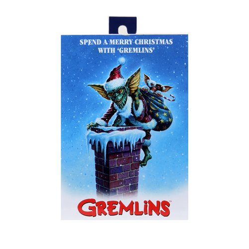 Gremlins 7" scale action figure Santa Stripe & Gizmo