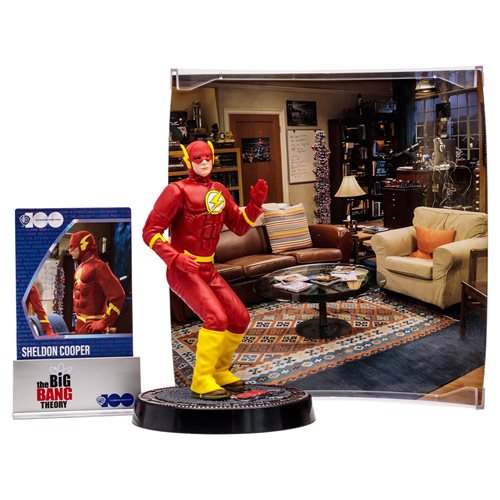Movie Maniacs WB 100: The Big Bang Theory Sheldon Cooper Wave 5 Limited Edition 6-Inch Scale Posed Figure