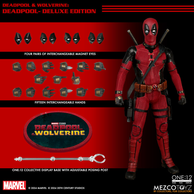 Deadpool & Wolverine: Deadpool - One:12 Collective - Mezco