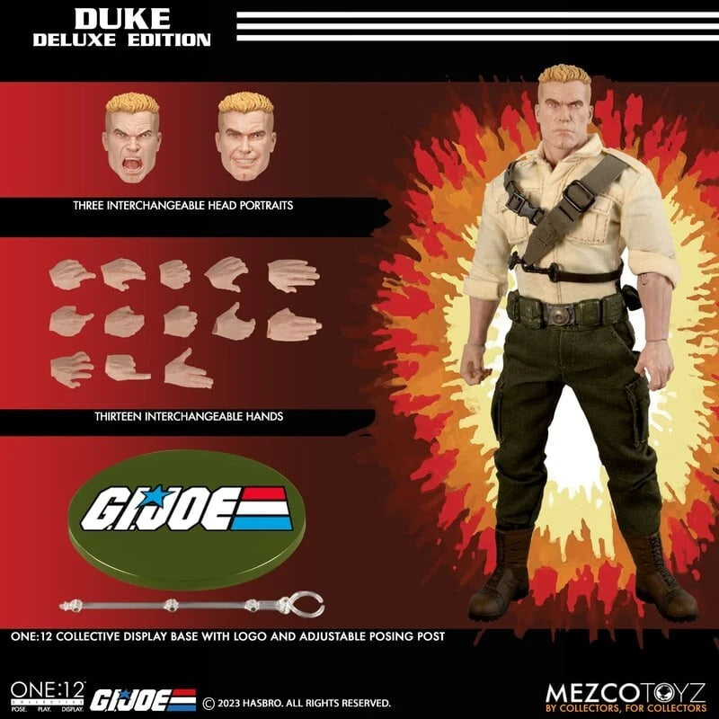 GI Joe ONE:12 Collective Duke Figure NIB - Mezco Toyz