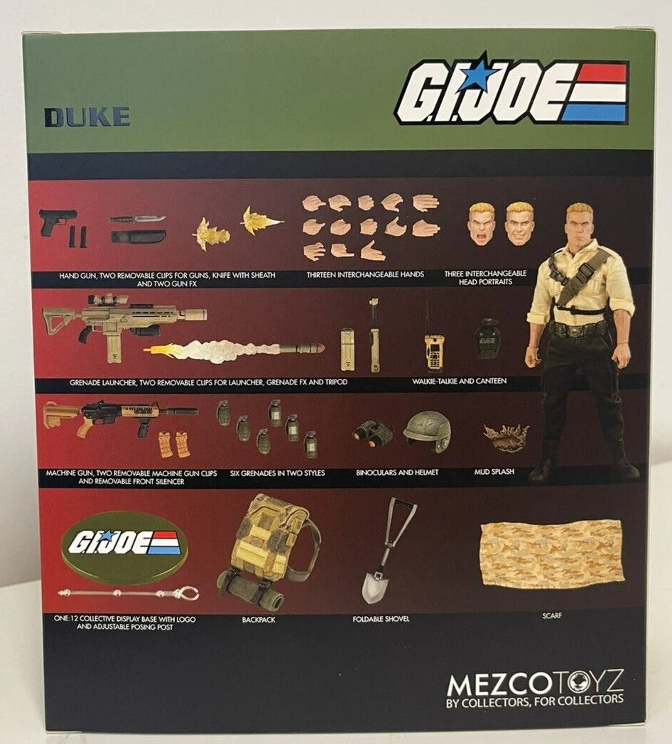 GI Joe ONE:12 Collective Duke Figure NIB - Mezco Toyz